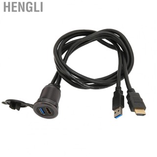 Hengli Car Flush Mount Cable  Plug and Play USB Dash Mount Cable  for Boat