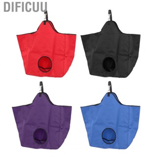 Dificuu Horse Hay Bag  Slow Feeder Hay Bag Oxford Cloth with Metal Rings for Farm