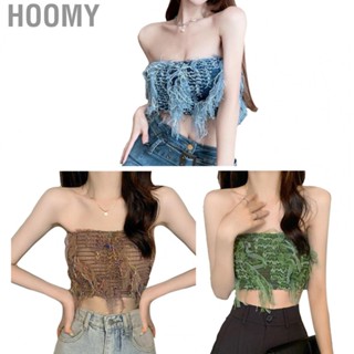 Hoomy Lady Strapless Top  Prevent Slip Tube Top Fade Resistant Wide Side Ratio Sweat Absorbing Skin Friendly  for Vacation