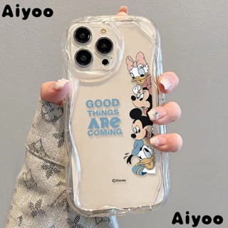 เคสโทรศัพท์มือถือ แบบใส สําหรับ Iphone 14 11xs 8p✅/Edge Mickey 13 เคสป้องกันโทรศัพท์มือถือ แบบนิ่ม กันกระแทก สําหรับ Apple 7 12 RJHH