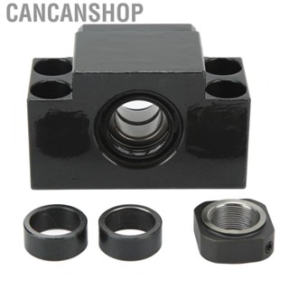 Cancanshop Ballscrew Bearing Block  Deep Groove Ball Bearings Ball Screw Support Set M20x10 Easy Operation 20mm Shaft Diameter  for CNC