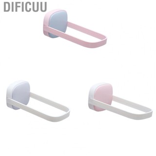 Dificuu U Shape Hanger Holder Rack Rounded Corner Foldable Wall Mounted Hanger Rack For Bathroom Balcony