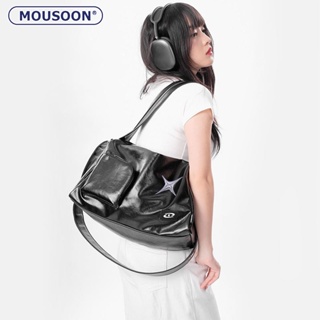 MOUSOON กระเป๋า Messenger ของผู้หญิงความจุขนาดใหญ่ระดับนักเรียนเดินทางกระเป๋าสะพายไหล่