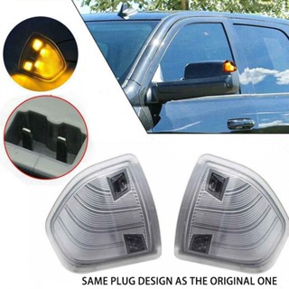 ⚡READYSTOCK⚡Turn Signal Lights Rearview Mirror Sequential Signal Tow Mirror 1 Pair 5W Amber