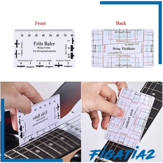 [Figatia2] ไม้บรรทัดวัดความตึงเฟรตคอกีตาร์ สําหรับกีตาร์