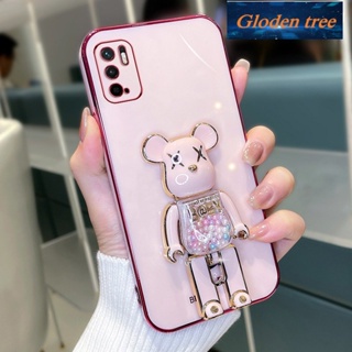 เคสโทรศัพท์มือถือ ซิลิโคนนุ่ม กันกระแทก ลายต้นไม้ Gloden สําหรับ REDMI NOTE 10 5G XIAOMI POCO M3 PRO