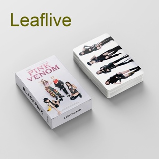 Leaflive 55 ชิ้น / เซต BLACKPINK Jisoo อัลบั้ม การ์ดโลโม่ การ์ด Kpop โฟโต้การ์ด กระดาษ โปสการ์ด