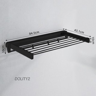 [Dolity2] ราวตากผ้า แบบพับได้ สําหรับตากผ้าขนหนู และรองเท้า