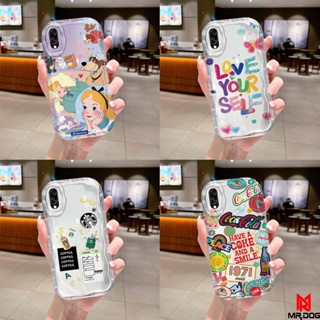 เคส Samsung A10 A10S กรณีโทรศัพท์มือถือลายน่ารักครีม TYNYW