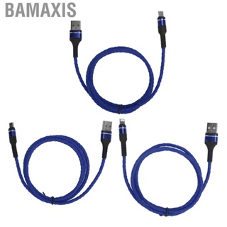 Bamaxis Type-C Micro USB Fast Charging Cable Quick  Data Line 3A For Mobile Phone