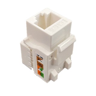 【CH*】อะแดปเตอร์โมดูลเชื่อมต่อแจ็คคีย์สโตน Cat6 RJ45 Cat6 Cat5