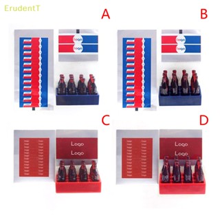 [ErudentT] ของเล่นโมเดลเครื่องดื่มจิ๋ว สําหรับตกแต่งบ้านตุ๊กตา 12 ชิ้น