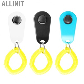 Allinit Dog Training Clicker Interactive Squeaky Comfortable Universal Ring for Dogs Cats Pet