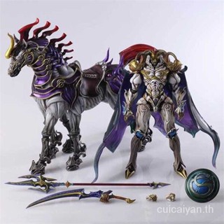 Spot PLAY ARTS change Final Fantasy Odin ancient fighting God PA change movable model boxed hand-made model