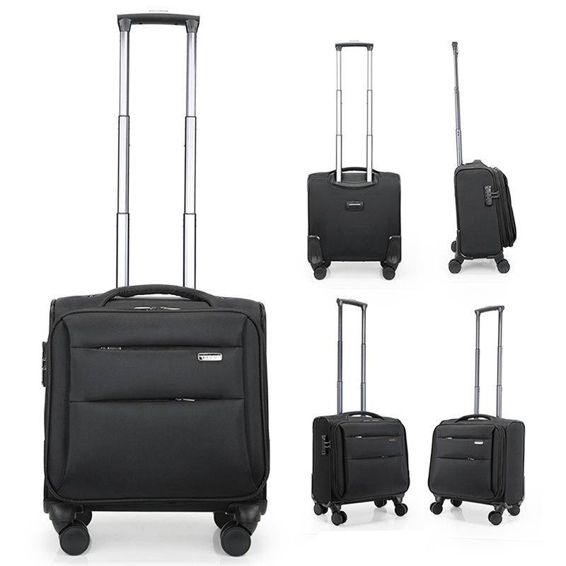 กระเป๋าเดินทางขนาดเล็ก ผ้า Oxford มัลติฟังก์ชั่น Universal Wheel Aviation Boarding Case