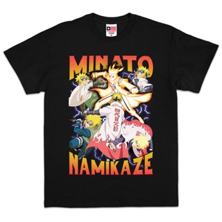 เสื้อยืด ลายการ์ตูนนารูโตะ Minato Namikaze Bootleg Vol. 1 30s พรีเมี่ยม 24s 20s สําหรับผู้ชาย