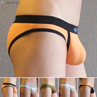 ขายดี กางเกงชั้นใน บิกินี่ ผ้าฝ้ายผสม 5 สี สําหรับผู้ชาย M~XL