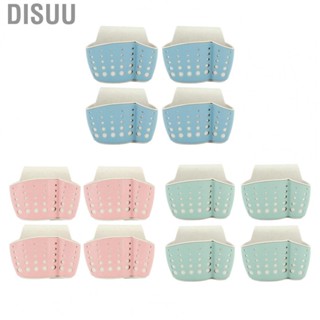 Disuu Sponge Organizer  2 Layer 4Pcs PP Kitchen Sink Holder Wide Application Easy Draining Durable for Storage