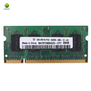 หน่วยความจําแล็ปท็อป โน้ตบุ๊ก DDR2 1GB 2RX16 800MHZ PC2-6400S 200Pins SODIMM