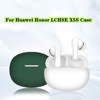 【ส่วนลด】เคสหูฟัง แบบนิ่ม สีพื้น สําหรับ Huawei Honor LCHSE X5S Huawei Honor LCHSE X5S