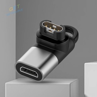 [Getdouble.th] อะแดปเตอร์ชาร์จ Type C Micro USB สําหรับ iOS Garmin Forerunner 265 265S 965 2023 [Getdouble.th]