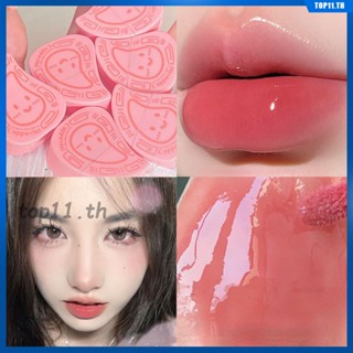 Cappuvini Mirror Water Lip Glaze Light Gloss 6 Colors Female Waterproof Original Lipstick Lip Balm Vaseline Rosy Lips Parity Student Milk Tea Color (top11.th.)