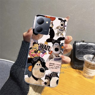 มาใหม่ เคสโทรศัพท์มือถือแบบนิ่ม กันกระแทก ลายการ์ตูนสุนัข สําหรับ VIVO Y36 Y02t Y02A Y02 Y16 Y77 Y35 Y22 Y22s 4G 5G 2023 เคส Phone Case