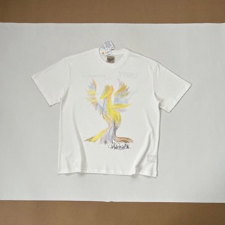 MSXB new Gallery dept American fashion printed short sleeve VTG summer loose retro old High Street T-shirt for men