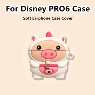 【ของแท้】เคสหูฟัง แบบนิ่ม ลายการ์ตูนดิสนีย์ สําหรับ PRO6 PRO 6