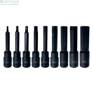 【Big Discounts】Versatile 1/2 Inch Socket Adapter with 9 Hex Head Sizes for Various Applications#BBHOOD