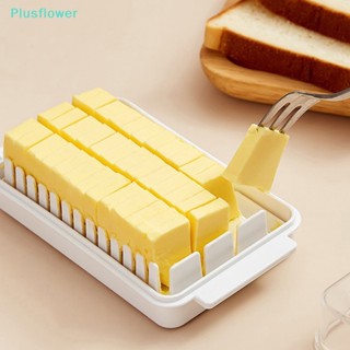 &lt;Plusflower&gt; กล่องถาดใส่เนย ชีสบอร์ด พร้อมฝาปิด สําหรับห้องครัว ลดราคา