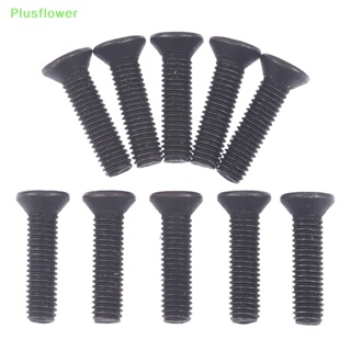 (Plusflower) อะแดปเตอร์สกรูเกลียวซ้าย M5*20 สําหรับอะแดปเตอร์หัวจับดอกสว่าน 3/8 นิ้ว UNF 10 ชิ้น