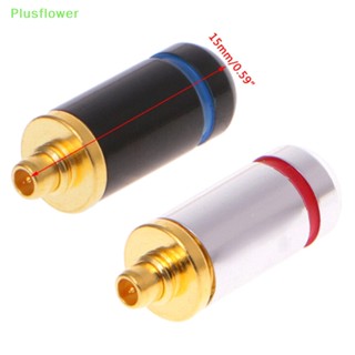 (Plusflower) ปลั๊กเชื่อมต่อหูฟัง 3.2 มม. DIY สําหรับ MMCX SE535 SE215 UE900 ใหม่ 1 คู่