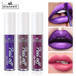 Dimshow Lip Glaze Matte Fog Surface ทิ้งสีเบสไว้ ไม่ซีดจาง ลิปสติก Water Lip Dye nuuo