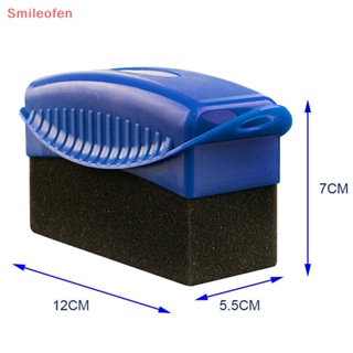 [Smileofen] แปรงฟองน้ําแว็กซ์ขัดล้อรถยนต์ พร้อมฝาครอบ สําหรับทําความสะอาดยางรถยนต์