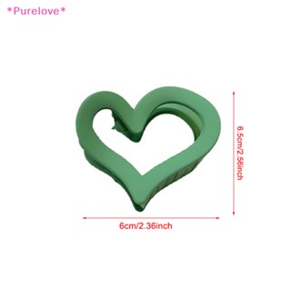 Purelove&gt; ใหม่ กิ๊บติดผมทรัมเป็ต รูปหัวใจ สไตล์เรโทร แฟชั่นสําหรับผู้หญิง