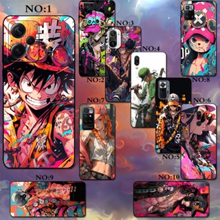 เคสโทรศัพท์มือถือซิลิโคน TPU กันกระแทก ลายการ์ตูน One Piece สไตล์พังก์ สําหรับ Xiaomi Redmi 9C NFC 9 9A 9T