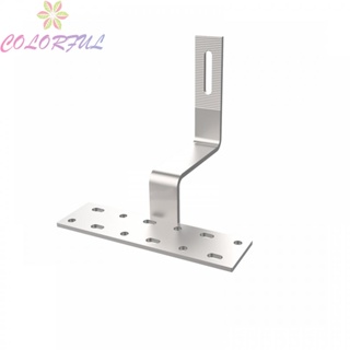 【COLORFUL】Hook 304 Stainless Steel 90° Photovoltaic Bent Hook Non-Adjustable Bracket Solar