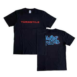 เวรเอ้ย  [S-5XL]เสื้อยืด พิมพ์ลาย Turnstile BAND สไตล์เพลง อย่างเป็นทางการ