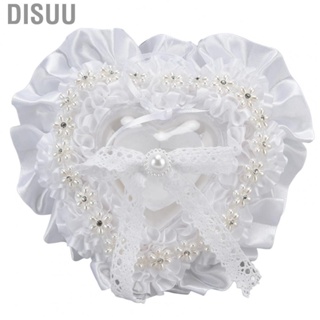 Disuu Romantic Heart Shape Rose Flowers Box Delicate Lace Embellishment Case New