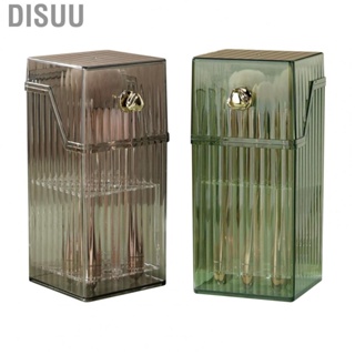 Disuu Cosmetic Brush Storage Box  Makeup Plastic Luxurious Dustproof for  Blusher