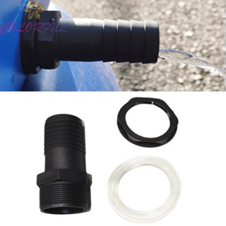 【COLORFUL】New Practical Replacement Bucket Connector Adapter 1PCS Black DN38 DN50