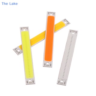 [TL] แถบไฟ LED COB 3V-4V DC 60 มม. 8 มม. 1W 3W สีขาว น้ําเงิน แดง สําหรับจักรยาน DIY