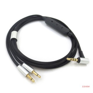 Zzz สายเคเบิลอะแดปเตอร์หูฟัง 3 5 มม. เป็น 2 5 มม. แบบเปลี่ยน สําหรับ HD202 HD212 HIFIMAN HE400i 3 5 เป็น 2 5