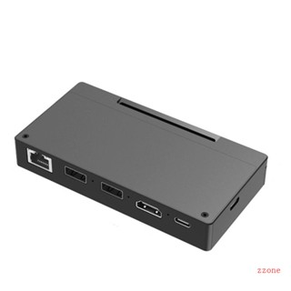 Zzz 6 in 1 แท่นวาง PD100W สําหรับ Steam Deck รองรับโปรโตคอล NVME+NGFF M 2 Solid-state Hard Disk SSD