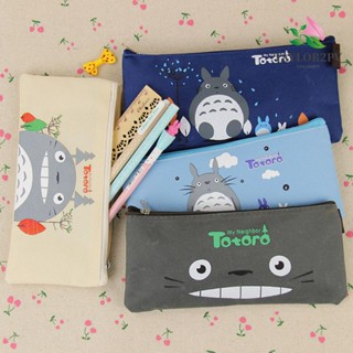 TAYLOR2PV กระเป๋าดินสอ ลายการ์ตูนสัตว์ My Neighbor Totoro เหมาะกับของขวัญ สําหรับนักเรียนผู้หญิง