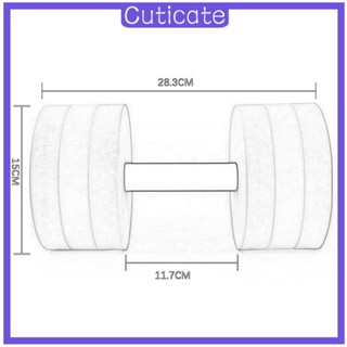 [CUTICATE] ดัมเบลน้ํา ลอยน้ํา สําหรับว่ายน้ํา บาร์เบล ผู้ชาย ผู้หญิง