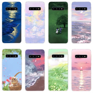 สําหรับ Samsung Galaxy S10 S10e S10 Plus note10 note10 Plus ซิลิโคนนุ่ม TPU เคสโทรศัพท์