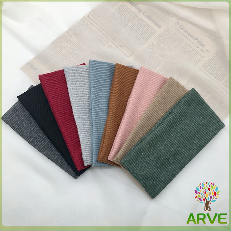 ARVE ผ้าคาดผม แบบดูดซับเหงื่อ ทรงสปอร์ต ที่คาดผมแฟชั่น sports hair band