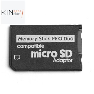 อะแดปเตอร์การ์ดหน่วยความจํา Micro-SD Micro-SDHC TF Card to Memory Stick MS Pro Duo Card สําหรับ Sony PSP